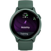 Montre connectée Garmin Vívoactive® 6 42 mm Vert sapin avec bracelet Vert