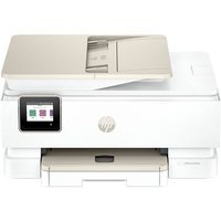 Imprimante multifonction Tout-en-un HP Envy Photo 7934 Blanc et Beige Eligible Instant Ink