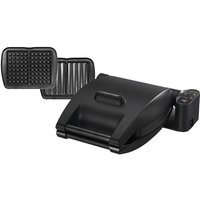 Gaufrier et croque-monsieur Lagrange Premium 019462 1200 W Noir