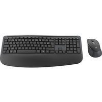 Ensemble clavier et souris sans fil Azerty Bluetooth Logitech Signature Comfort Plus MK880 Graphite