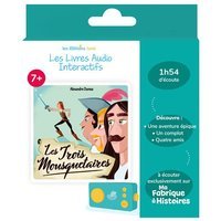 Livre audio interactif Lunii pour Ma Fabrique à Histoires Les Trois Mousquetaires