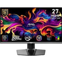Ecran PC gaming MSI MAG 272QP QD-OLED X50 27" 500 Hz WQHD
