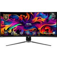 Ecran PC Gaming MSI MAG 341CQP QD-OLED 34" Incurvé UWQHD Noir