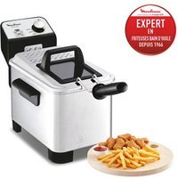 Friteuse Moulinex Easy Pro Premium Zone Froide YY5144FB 2200 W 3 L Inox brossé