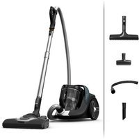 Aspirateur sans sac Rowenta Green Force Cyclonic Effitech+ 500 W RO7C71EA Noir et Bleu gris