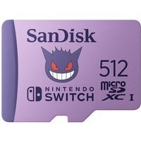 Carte mémoire micro SD SanDisk Pokémon 512 Go Violet pour Nintendo Switch