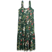 Robe longue tissée à volants femme Superdry