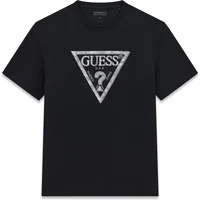 T-shirt Guess Triangle Leaves Embroide