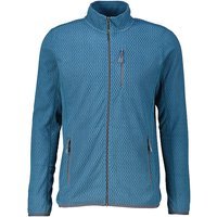 MERU Veste polaire Calais Jaquard pour homme bleu marine | S