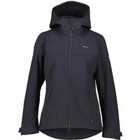 MERU Veste softshell à capuche bordeaux pour femme bleu marine | 34