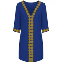 Robe courte en lin femme Haris Cotton