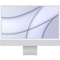 Apple iMac 24" 256 Go SSD 16 Go RAM Puce M1 CPU 8 cœurs GPU 7 cœurs Argent 2021 Argent Reconditionné