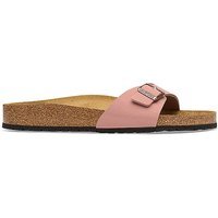 BIRKENSTOCK Pantolettes femme Madid Birkibuc Regular/Wide rose | 37