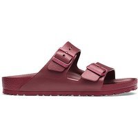 BIRKENSTOCK Dames Mules Arizona Eva Basic Medium/Narrow rouge foncé | 37