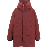 Parka longue à capuche avec matelassage en duvets et plumes Aigle Gore-Tex