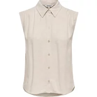Chemise sans manches en lin femme Only Siesta