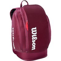 WILSON Sac à dos de tennis Defyer V1 rouge foncé