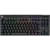 Clavier Gaming mécanique sans fil Azerty Logitech G PRO X TKL Lightspeed Noir