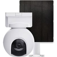 Pack Caméra de surveillance connectée Ezviz HB8 Pro 4K Extérieur Blanc + Panneau solaire 5W