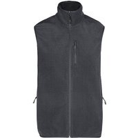 MERU Gilet polaire Ajaccio Jacquard pour hommes gris | M