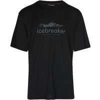 ICEBREAKER T-shirt fonctionnel 150 Tech Lite pour homme noir | S