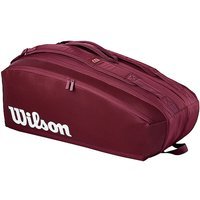 WILSON Sacs de tennis Defyer V1 9 raquettes rouge foncé