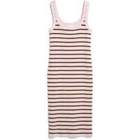 Robe sans manches rayé côtelé femme Armedangels