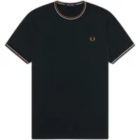T-shirt à double liseré contrasté Fred Perry