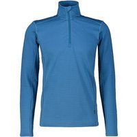 MERU Zipshirt fonctionnel Langesund pour hommes bleu marine | M