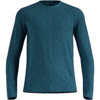 ODLO T-shirt de running sans coutures Essentials pour homme pétrole | S