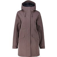 MERU Manteau d'hiver pour femme Tidaholm Hoodie rouge foncé | 36