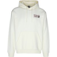 NEW BALANCE Sweat à capuche pour homme crème | S