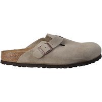 BIRKENSTOCK Pantoufles Boston Suede Medium/Narrow pour femme camel | 36