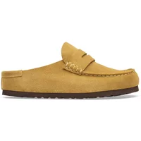 Sabots cuir Birkenstock Naples Wrapped Suede