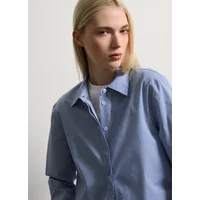 Chemise en pur coton coupe classique femme Stefanel