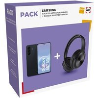Pack Smartphone Samsung Galaxy A57 6,7" 5G Nano SIM 128 Go Bleu + Casque Bluetooth Noir