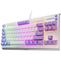 Clavier gaming filaire Azerty SteelSeries Apex 3 TKL Améthyste
