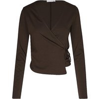 MANDALA Veste cache-cœur de yoga pour femme New Wrap marron | XS