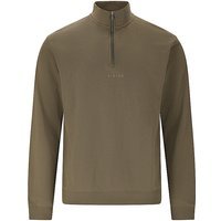 VIRTUS Pull Homme Minne 1/2 Zip marron | S