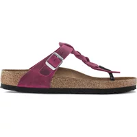 Sandales cuir huilé femme Birkenstock Gizeh Oiled
