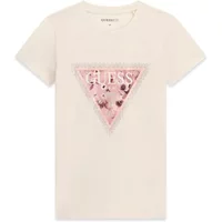 T-shirt femme Guess Cosmos Canvas Triangle