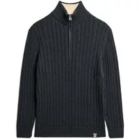 Pull de rugby en maille à col camionneur femme Superdry