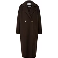 Manteau blazer maxi en laine mélangée surdimensionné double face femme COMMA