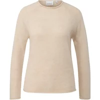 Pull col rond en mélange d'alpaga femme COMMA