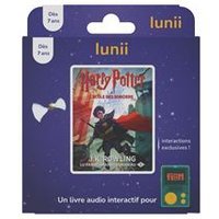 Livre audio interactif Lunii Harry Potter™ Tome 1 A l'Ecole des Sorciers pour conteuse d'histoire Flam