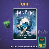 Livre audio interactif Lunii Harry Potter™ Tome 2 La Chambre des Secrets pour conteuse d'histoire Flam