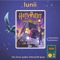 Livre audio interactif Lunii Harry Potter™ Tome 3 Le Prisonnier d’Azkaban pour conteuse d'histoire Flam