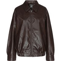 SUPERDRY Blouson bomber oversize femme marron | XS