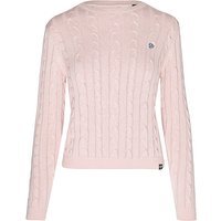 SUPERDRY Pull femme Essential SD&Co Cable rose | XS