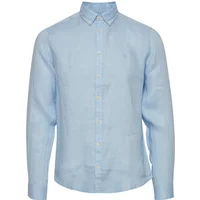 Chemise manches longues en lin Casual Friday Anton